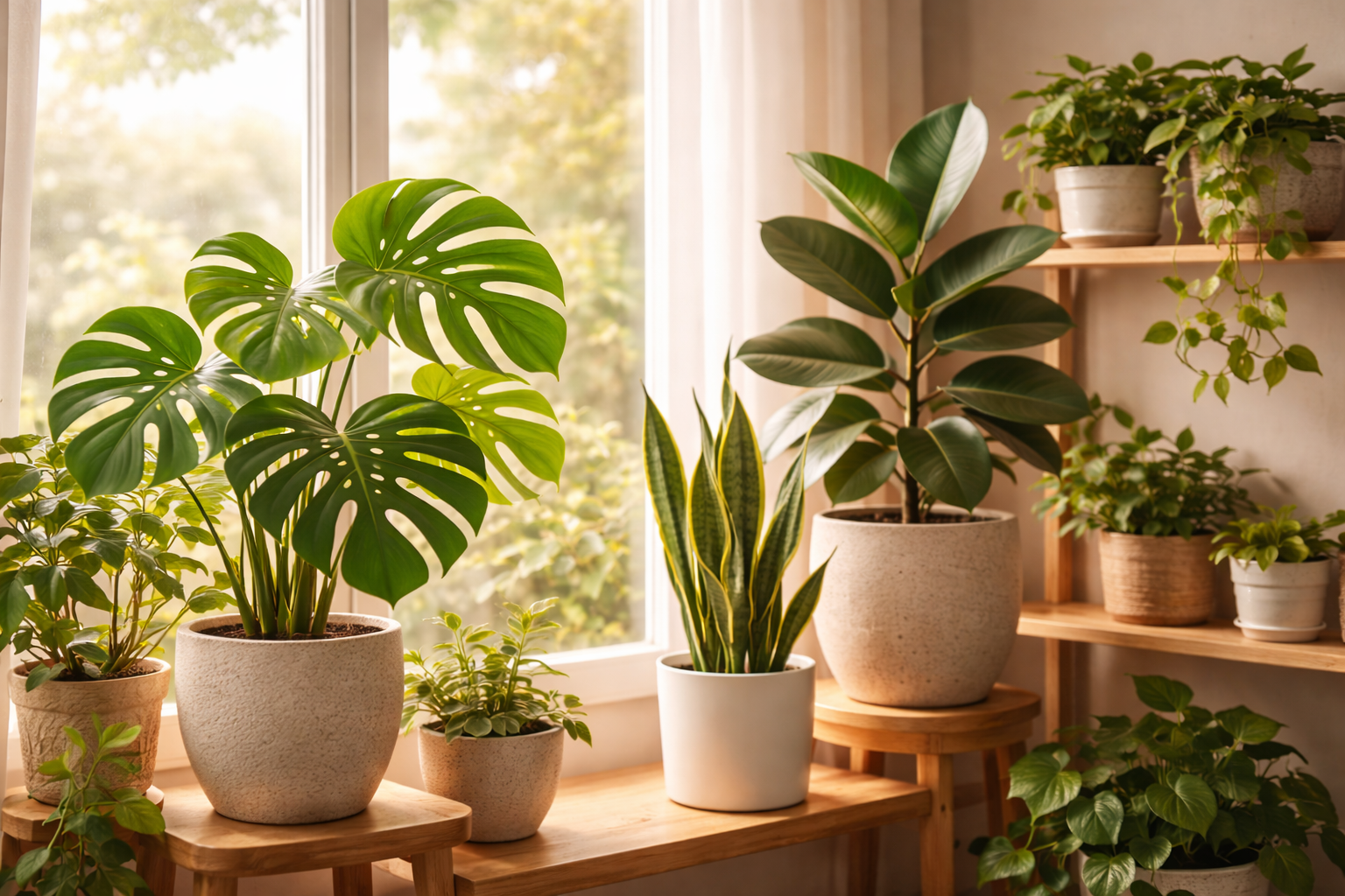 Vườn cây trong nhà